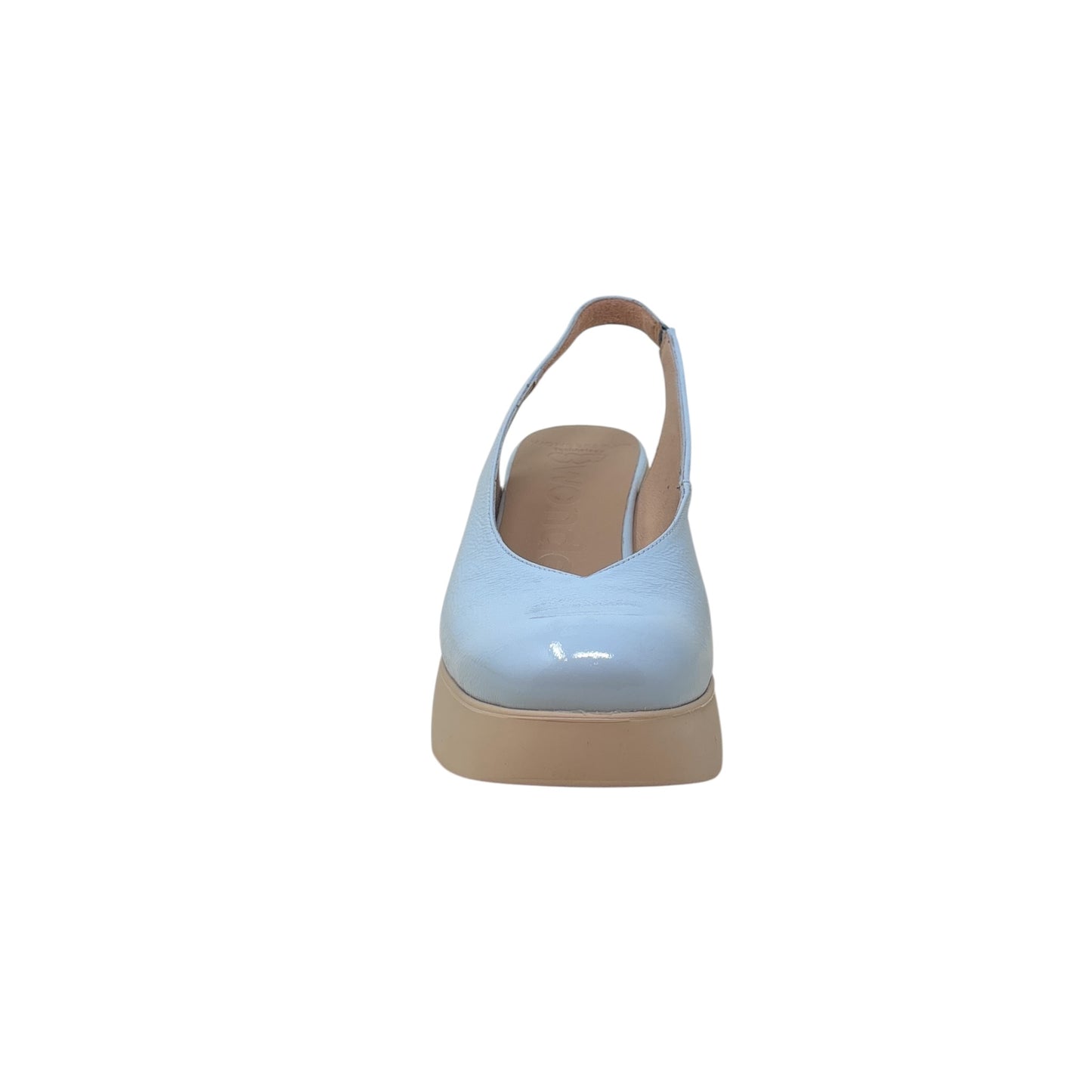 WONDERS | NAIMA | LIGHT BLUE PATENT LEATHER
