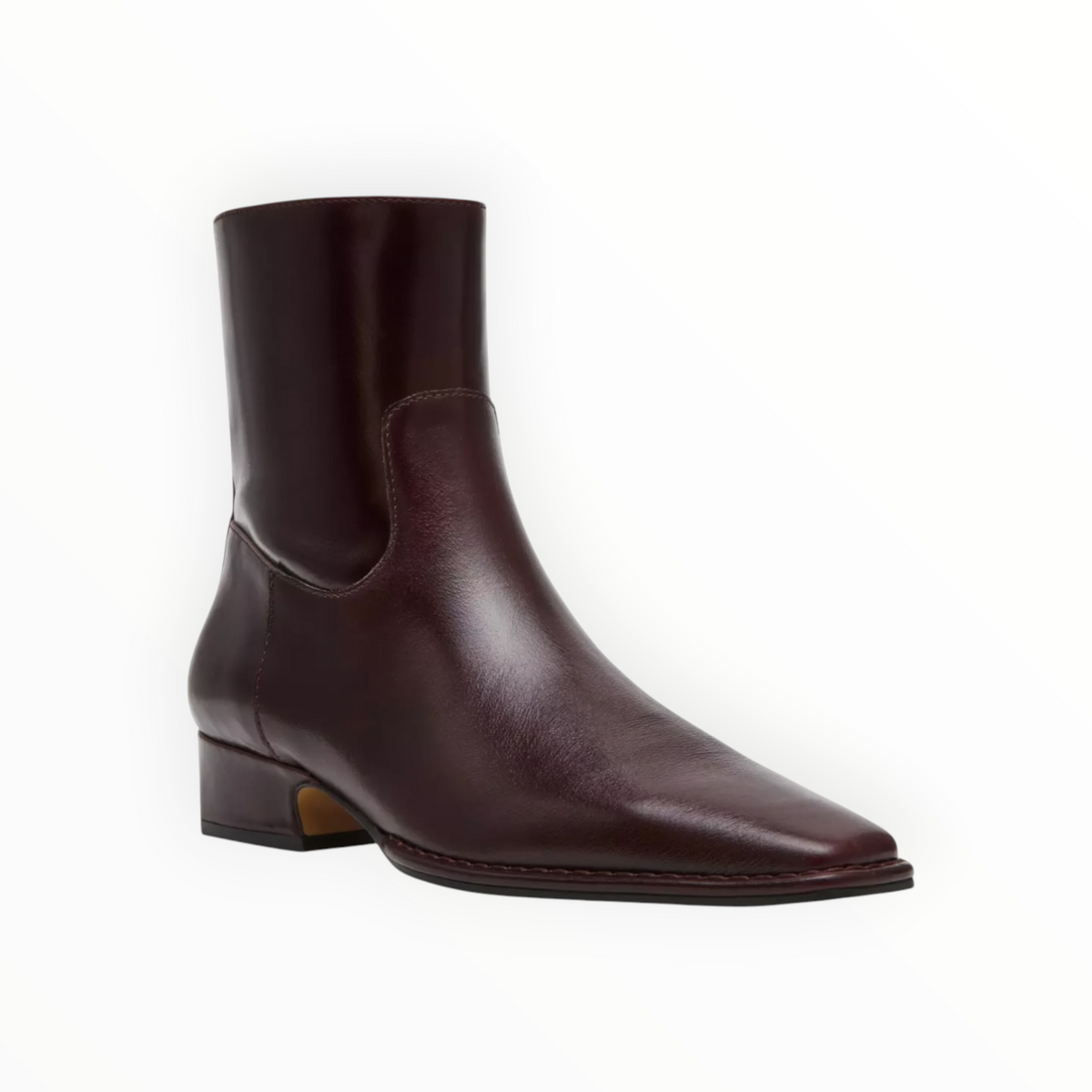 STEVE MADDEN | DOREEN | BURGUNDY LEATHER