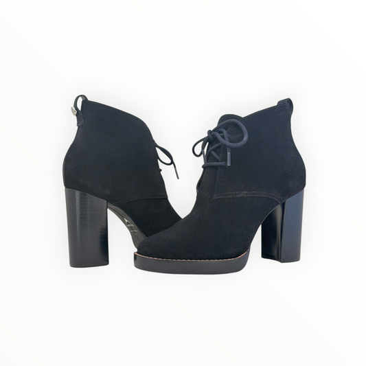 CARRANO | LACEY | BLACK SUEDE