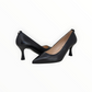 NERO GIARDINI | POMP | BLACK LEATHER
