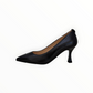 NERO GIARDINI | POMP | BLACK LEATHER