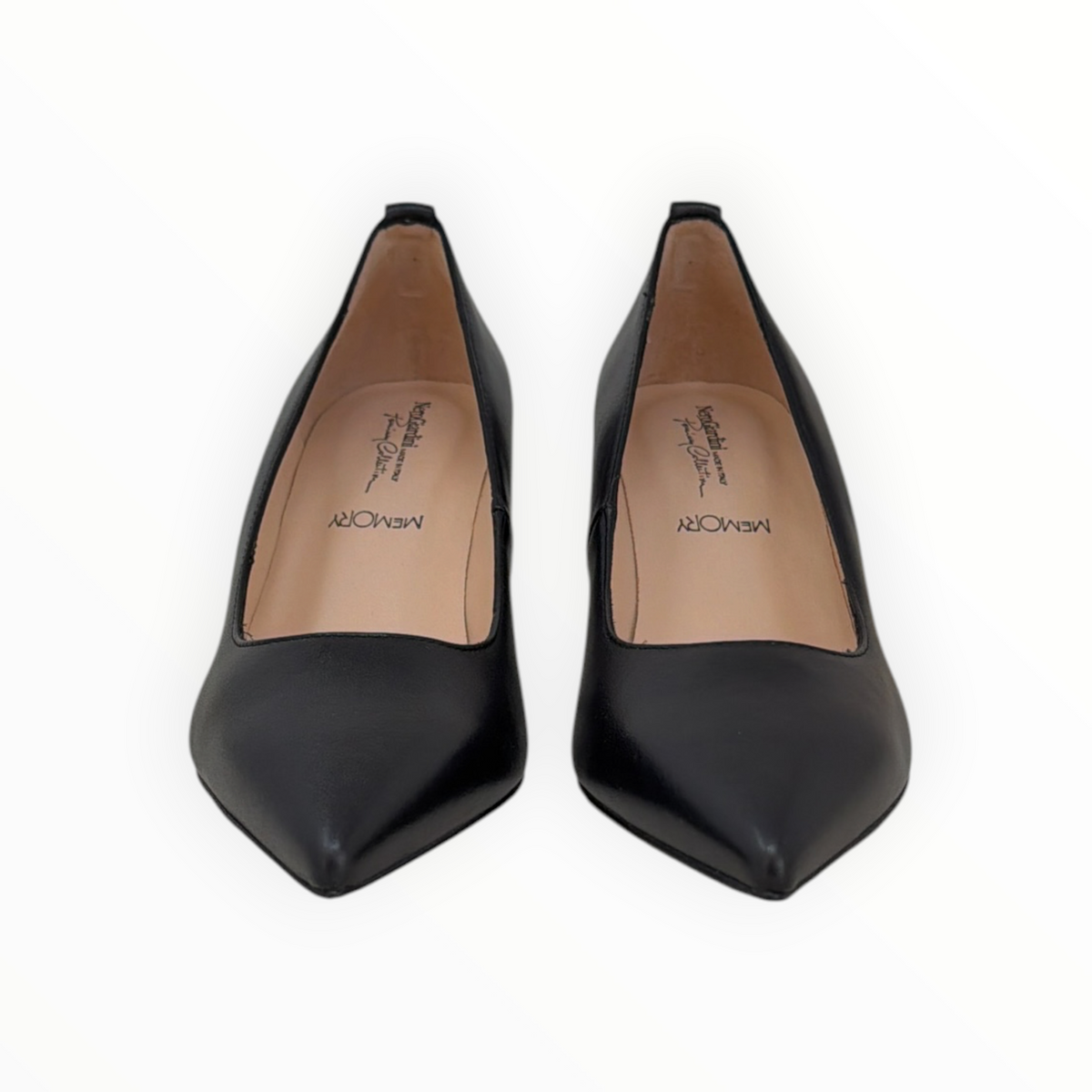 NERO GIARDINI | POMP | BLACK LEATHER