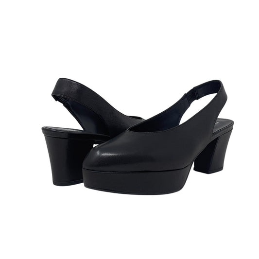 JEFFREY CAMPBELL | CHAP | BLACK LEATHER