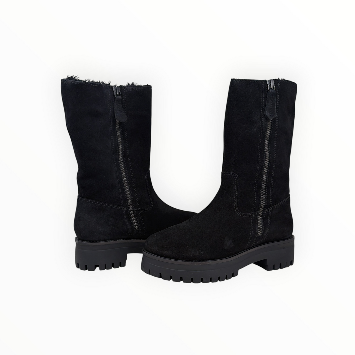 CHELSEA CREW | CONGO | BLACK SUEDE