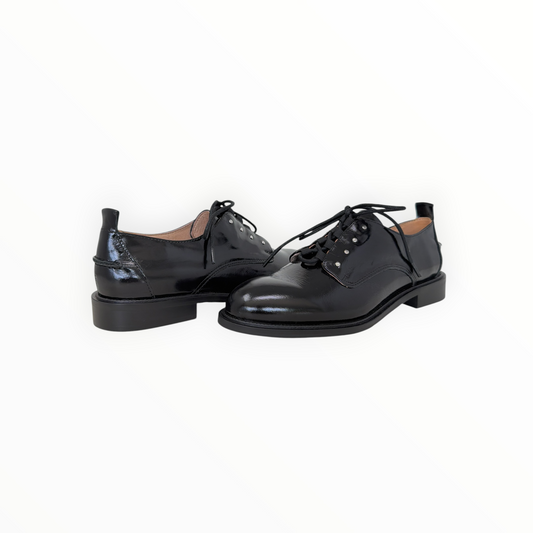 CHELSEA CREW | HIDEOUT | BLACK PATENT LEATHER