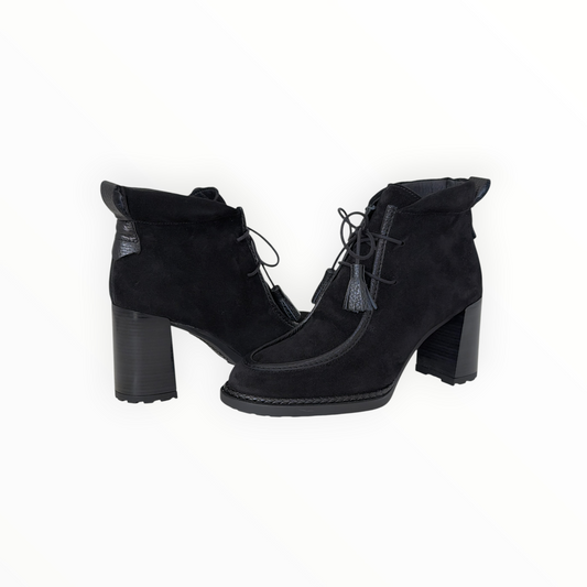 HISPANITAS | ALABAMA | BLACK SUEDE