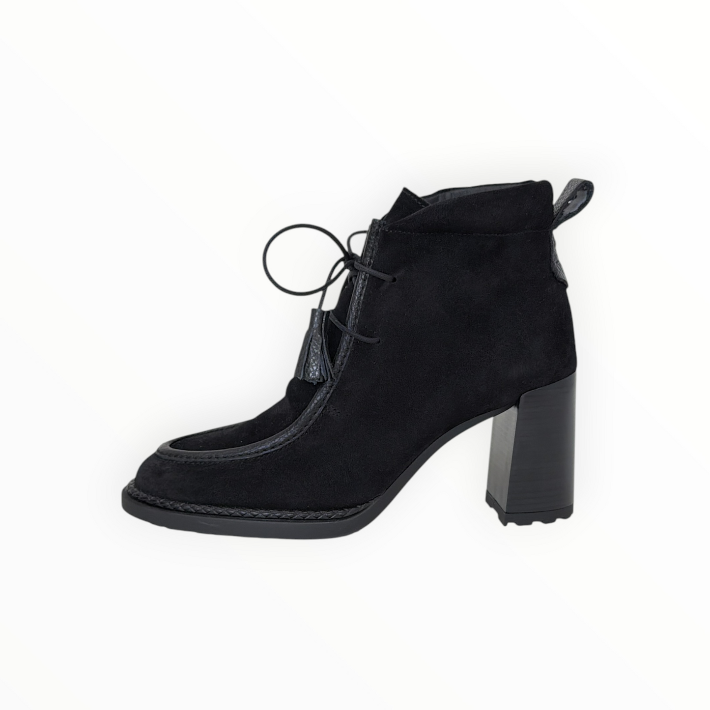 HISPANITAS | ALABAMA | BLACK SUEDE