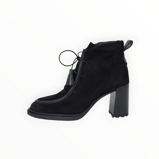 HISPANITAS | ALABAMA | BLACK SUEDE