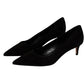PELLE MODA | AIRY | BLACK SUEDE