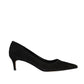 PELLE MODA | AIRY | BLACK SUEDE
