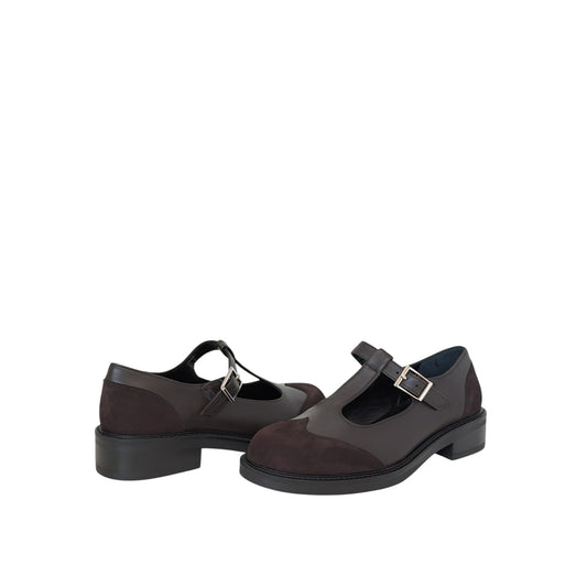 CRISTINA MILLOTTI | CHEFREN | BROWN LEATHER