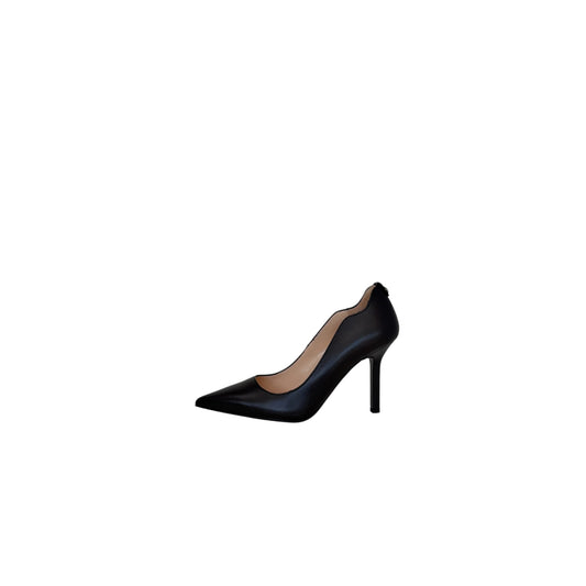 NERO GIARDINI | SCALLOP | BLACK LEATHER