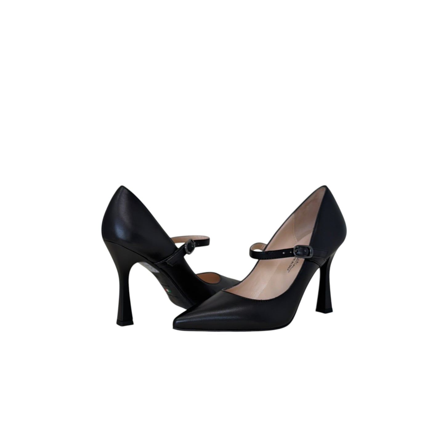 NERO GIARDINI | MARY | BLACK LEATHER