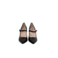 NERO GIARDINI | MARY | BLACK LEATHER
