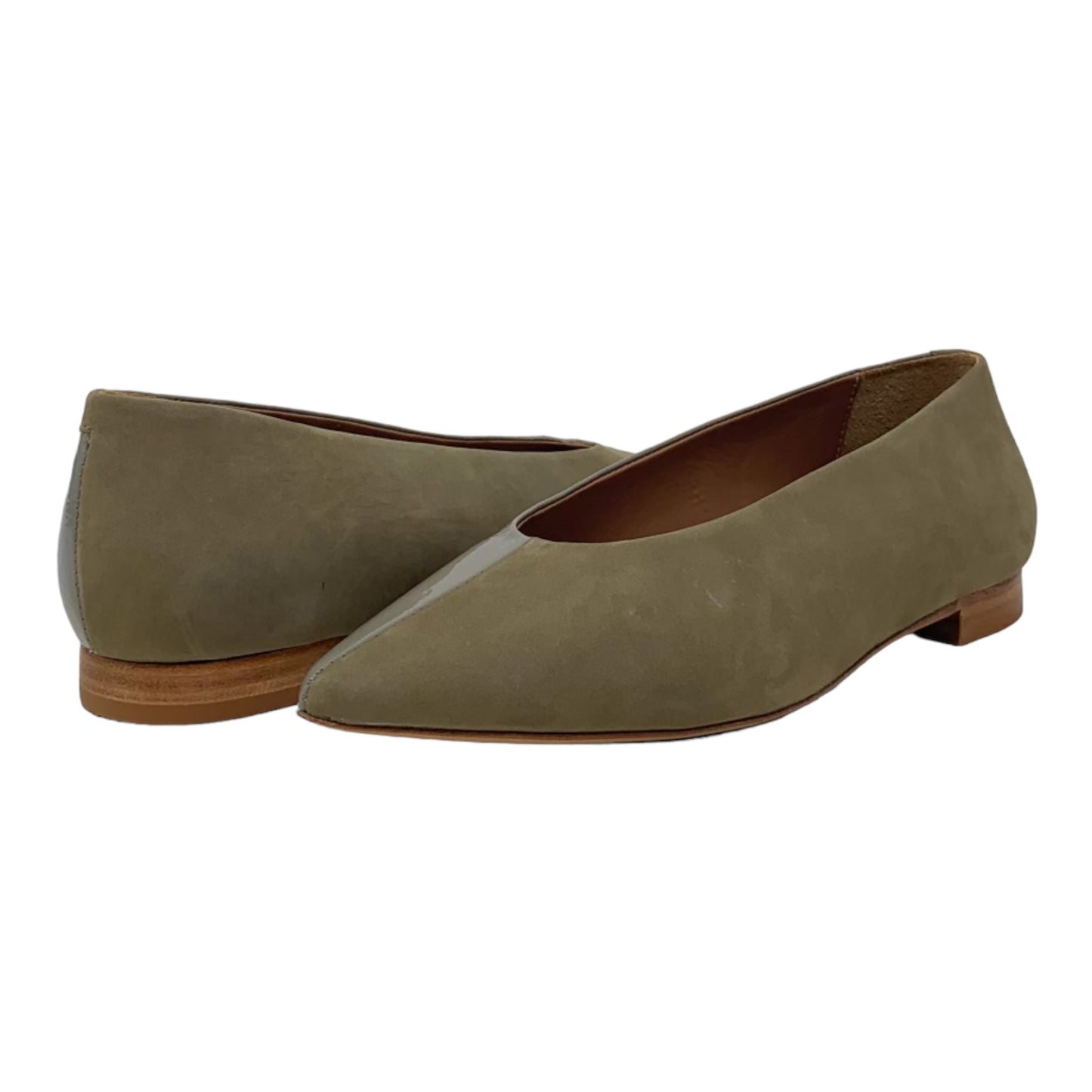 VICENZA | HAL | TAUPE SUEDE/PATENT LEATHER