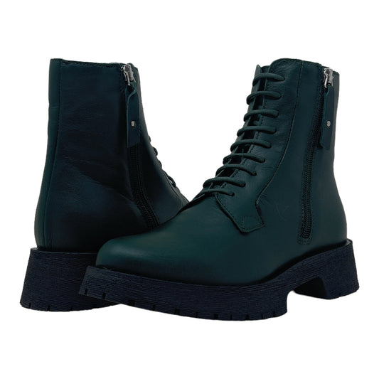 MENINA STEP | COMBIE | GREEN LEATHER