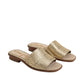 SAM EDELMAN | SABI | GOLD RAFFIA