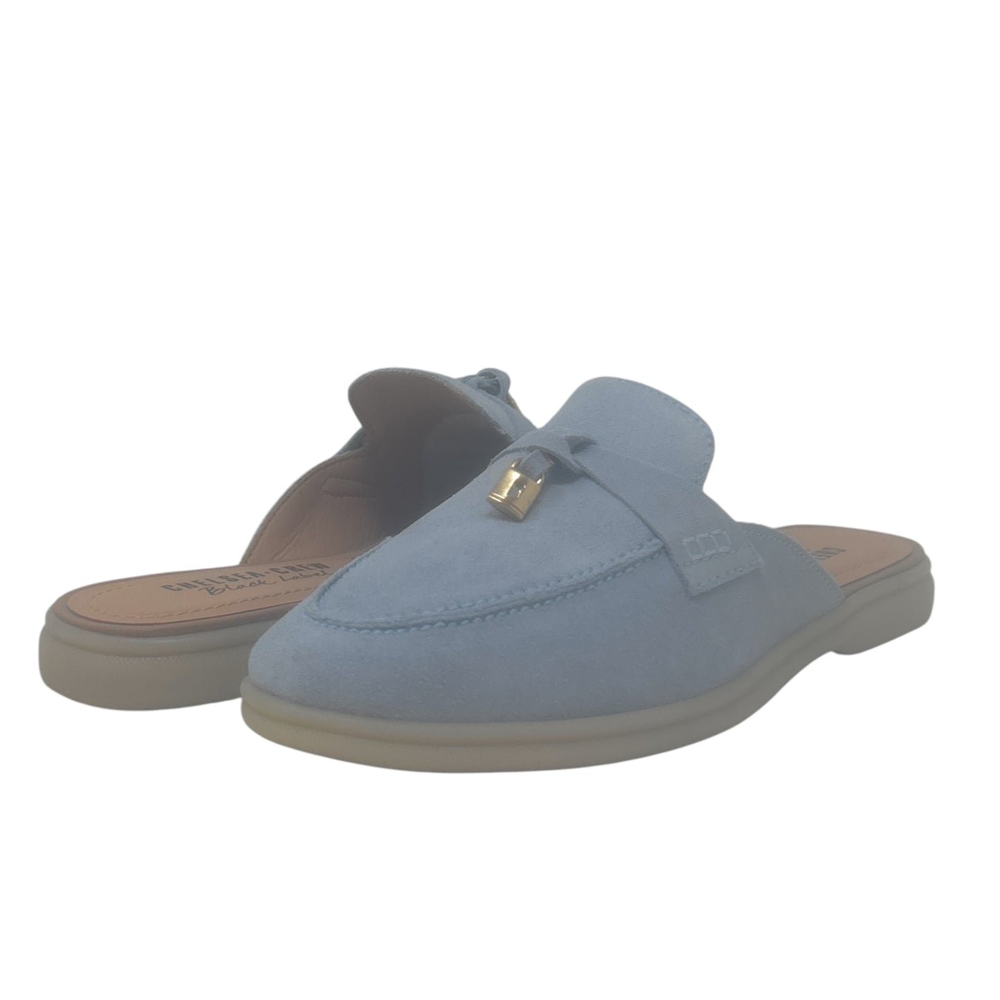 CHELSEA CREW | LASSO | BLUE SUEDE