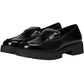 STEVE MADDEN | LANG | BLACK LEATHER