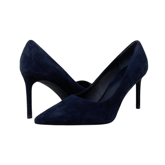 BUCKLES New York | NIKKI | NAVY SUEDE