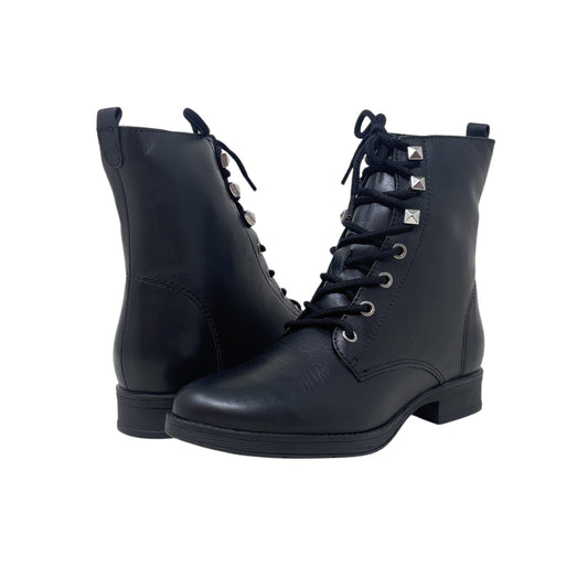 CHELSEA CREW | SHILO | BLACK LEATHER