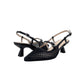 NERO GIARDINI | PALLADIUM | BLACK LEATHER