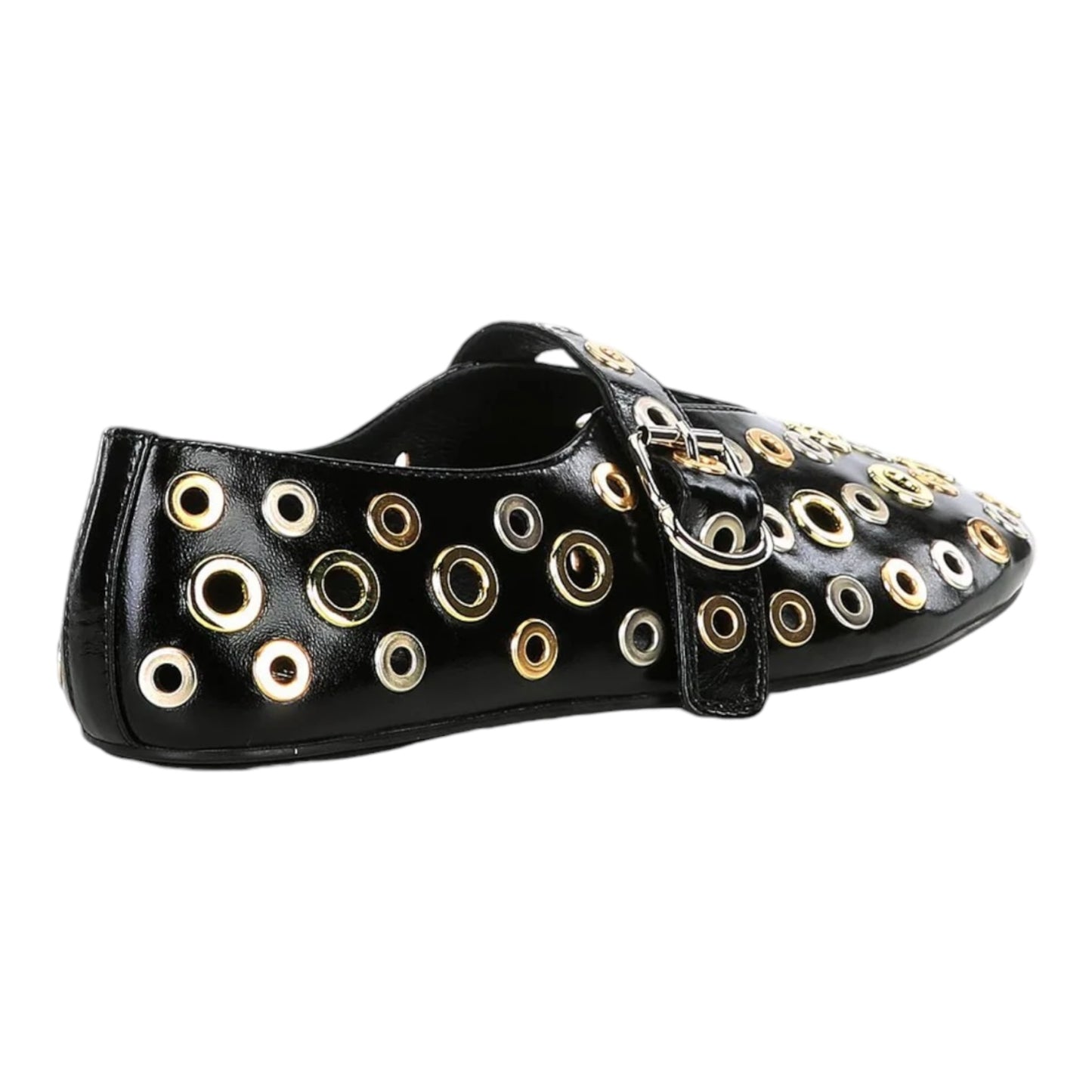 JEFFREY CAMPBELL | HOLES | BLACK LEATHER