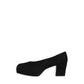 JEFFREY CAMPBELL | CHAP | BLACK SUEDE