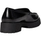 STEVE MADDEN | LANG | BLACK LEATHER
