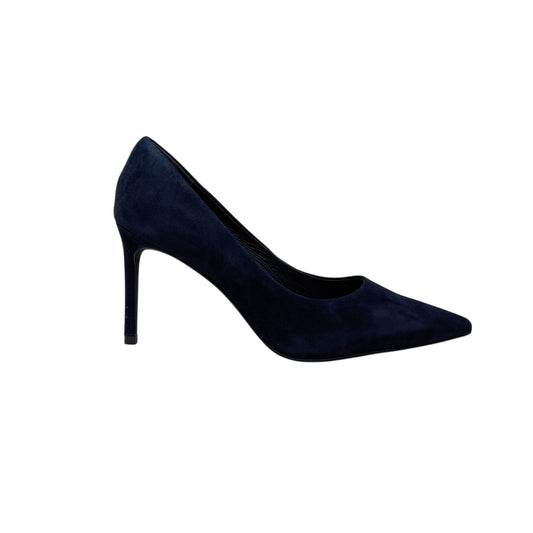BUCKLES New York | NIKKI | NAVY SUEDE