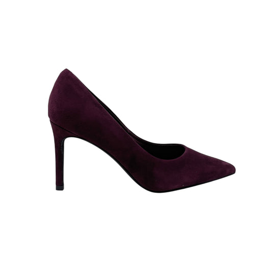 BUCKLES New York | NIKKI | BURGUNDY SUEDE