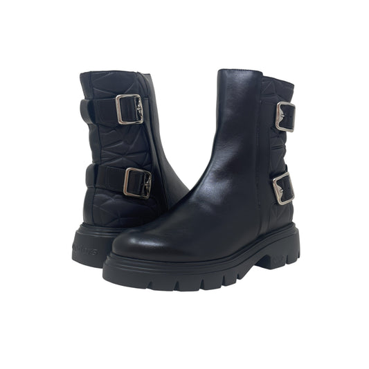 WONDERS | OREGON BUCKLE | BLACK LEATHER