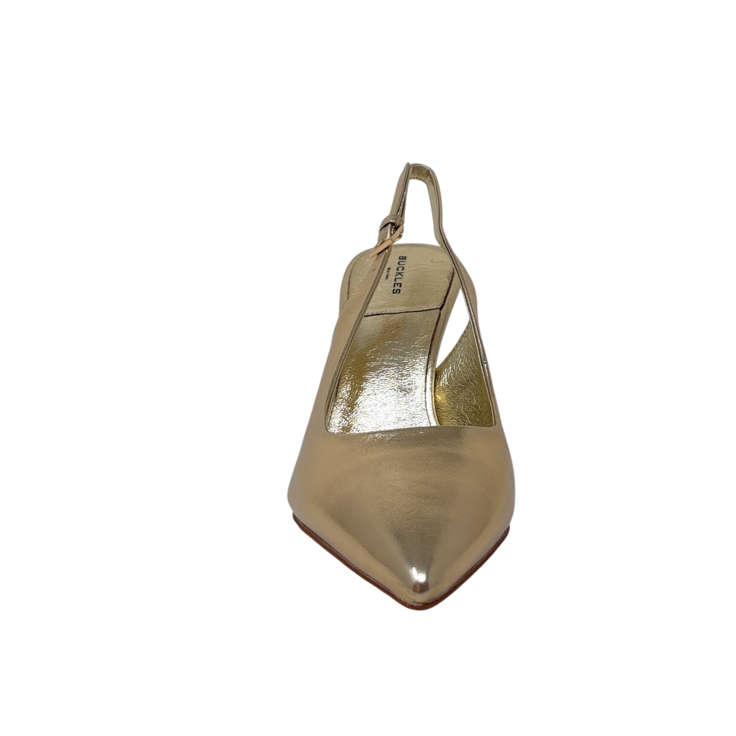 BUCKLES New York | NIKKI SLING | GOLD LEATHER