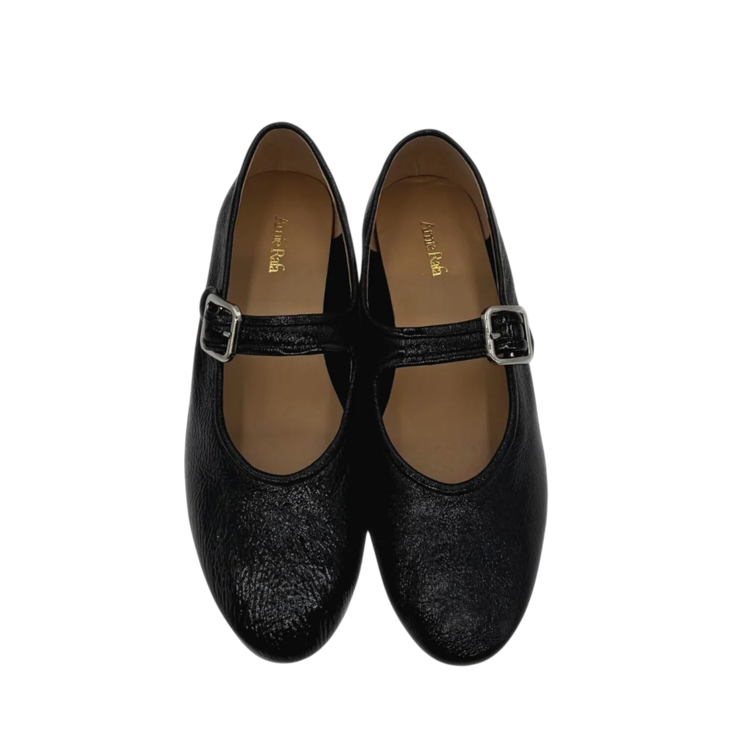 AMIE RAFA | ASHLEY | BLACK PATENT LEATHER