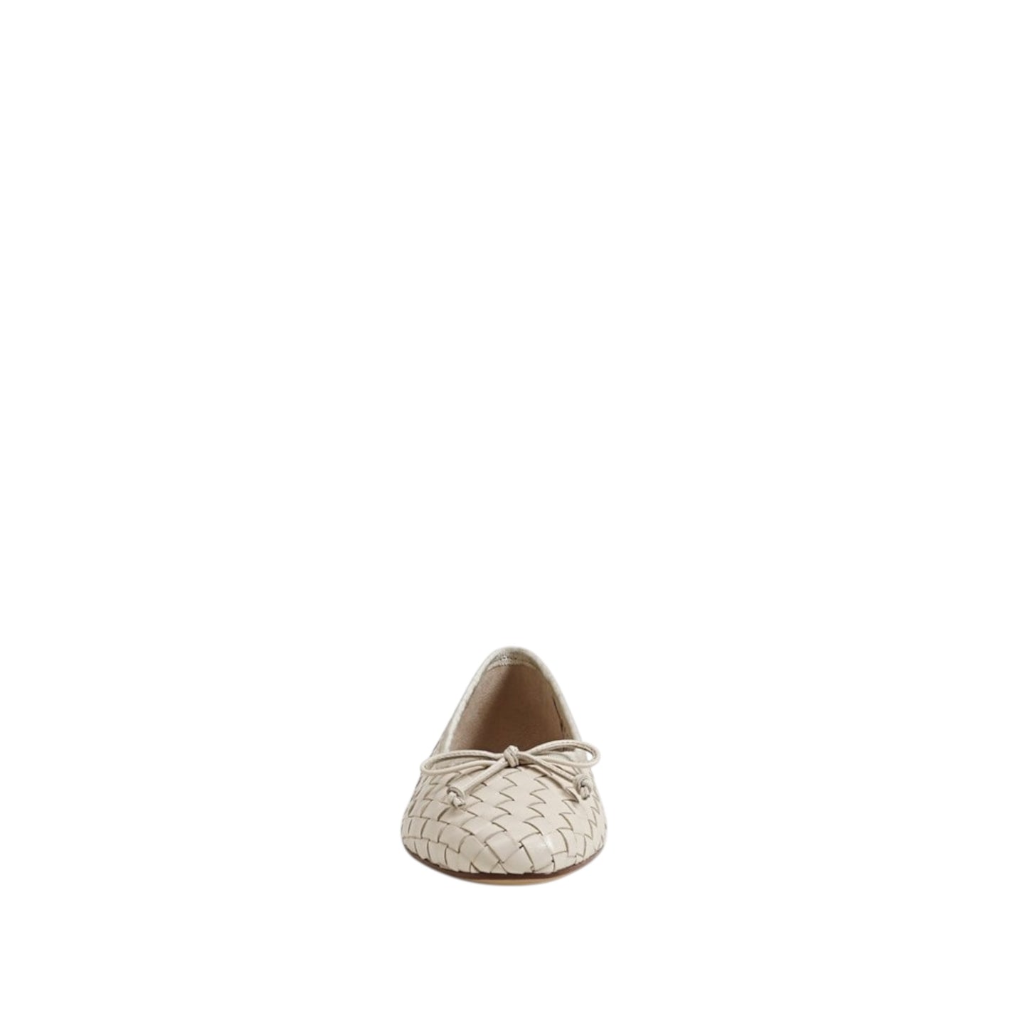 SAM EDELMAN | RUTH | IVORY WOVEN LEATHER
