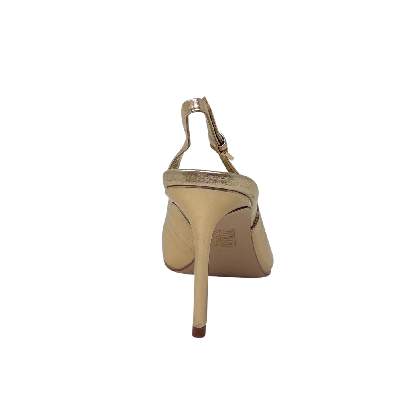 BUCKLES New York | NIKKI SLING | GOLD LEATHER