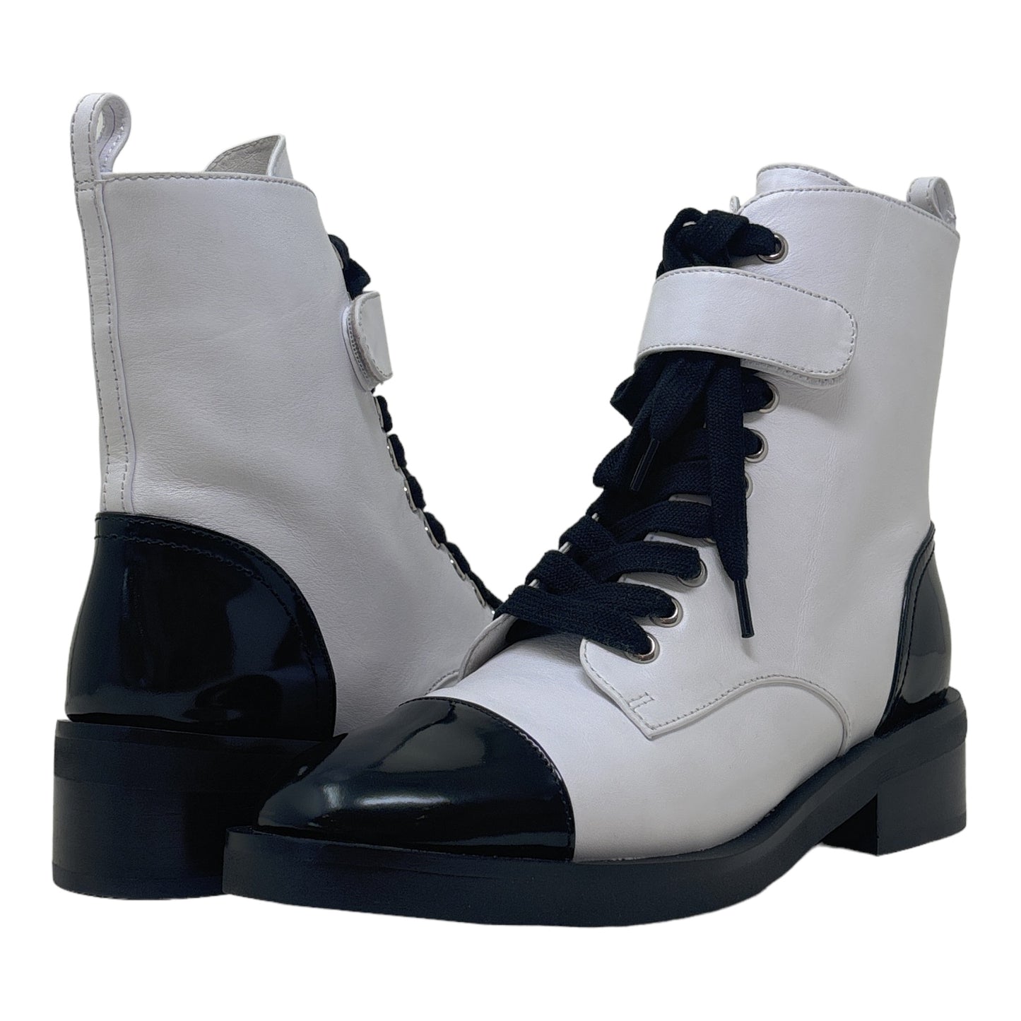 JEFFREY CAMPBELL | INCLINE | WHITE LEATHER