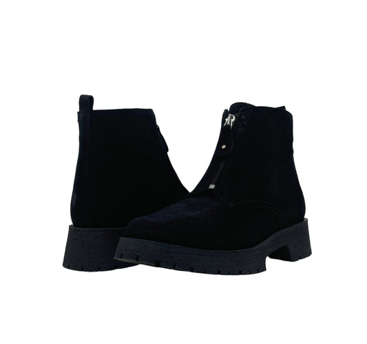 MENINA STEP | TZIPPY | BLACK SUEDE