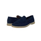 CHELSEA CREW | LAMA | NAVY SUEDE