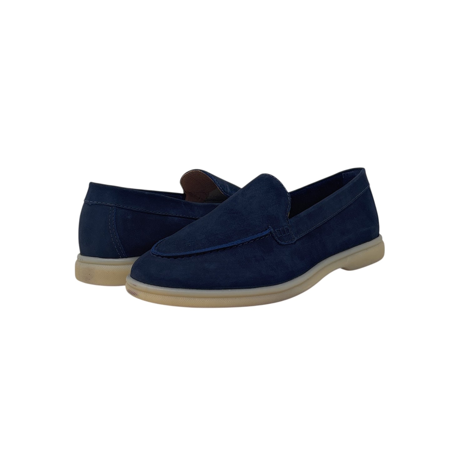 CHELSEA CREW | LAMA | NAVY SUEDE