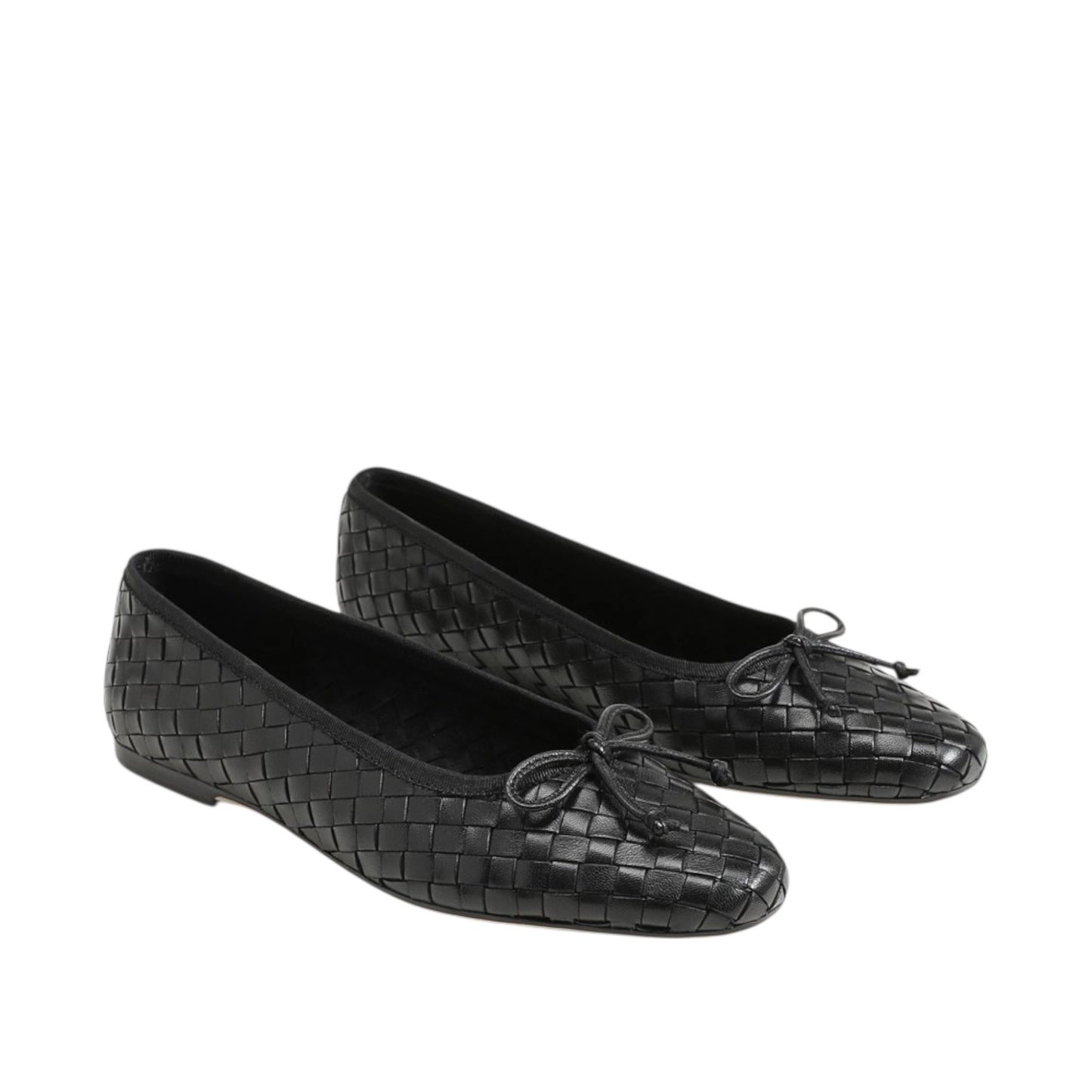 SAM EDELMAN | RUTH | BLACK WOVEN LEATHER