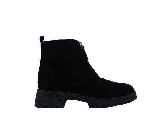 MENINA STEP | TZIPPY | BLACK SUEDE