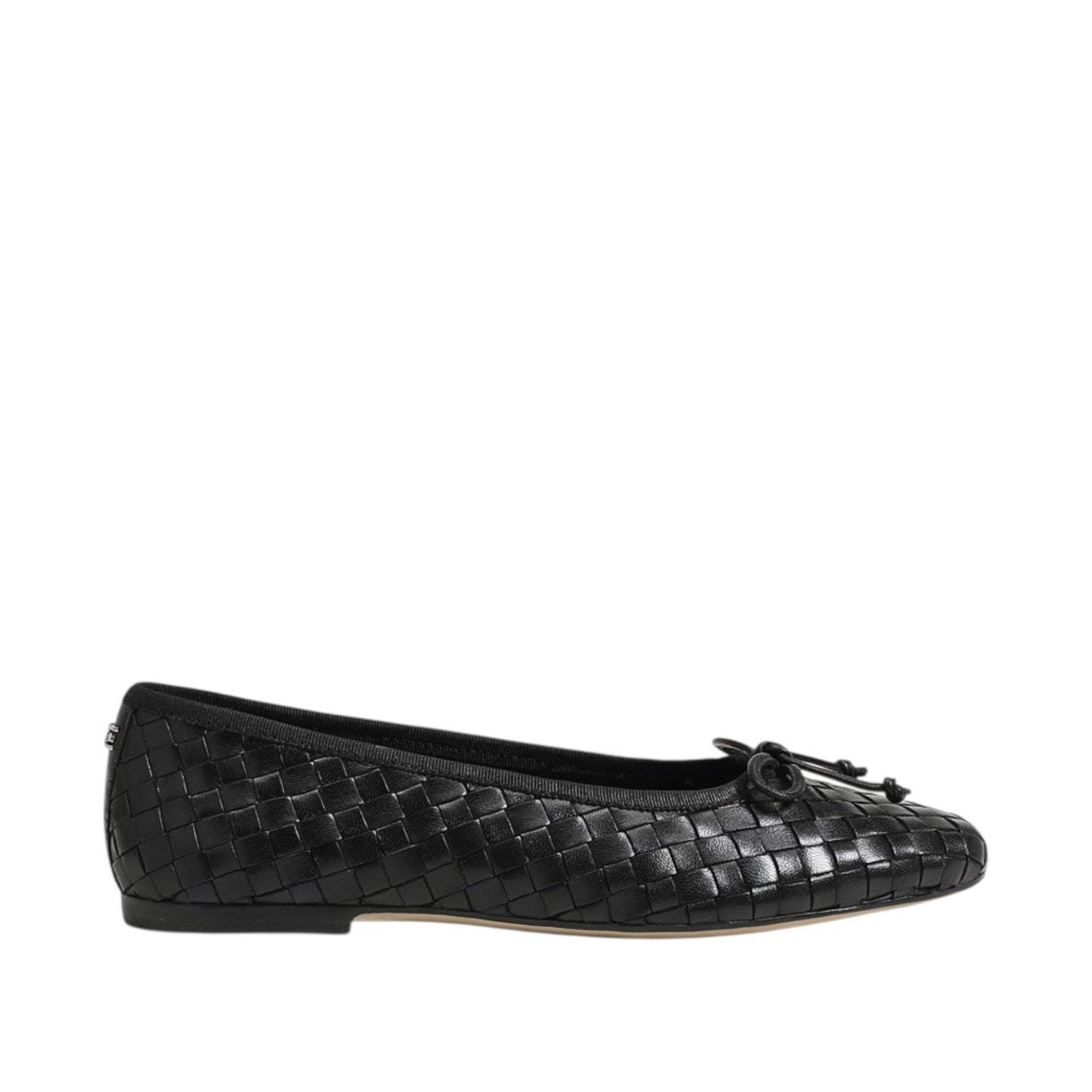 SAM EDELMAN | RUTH | BLACK WOVEN LEATHER