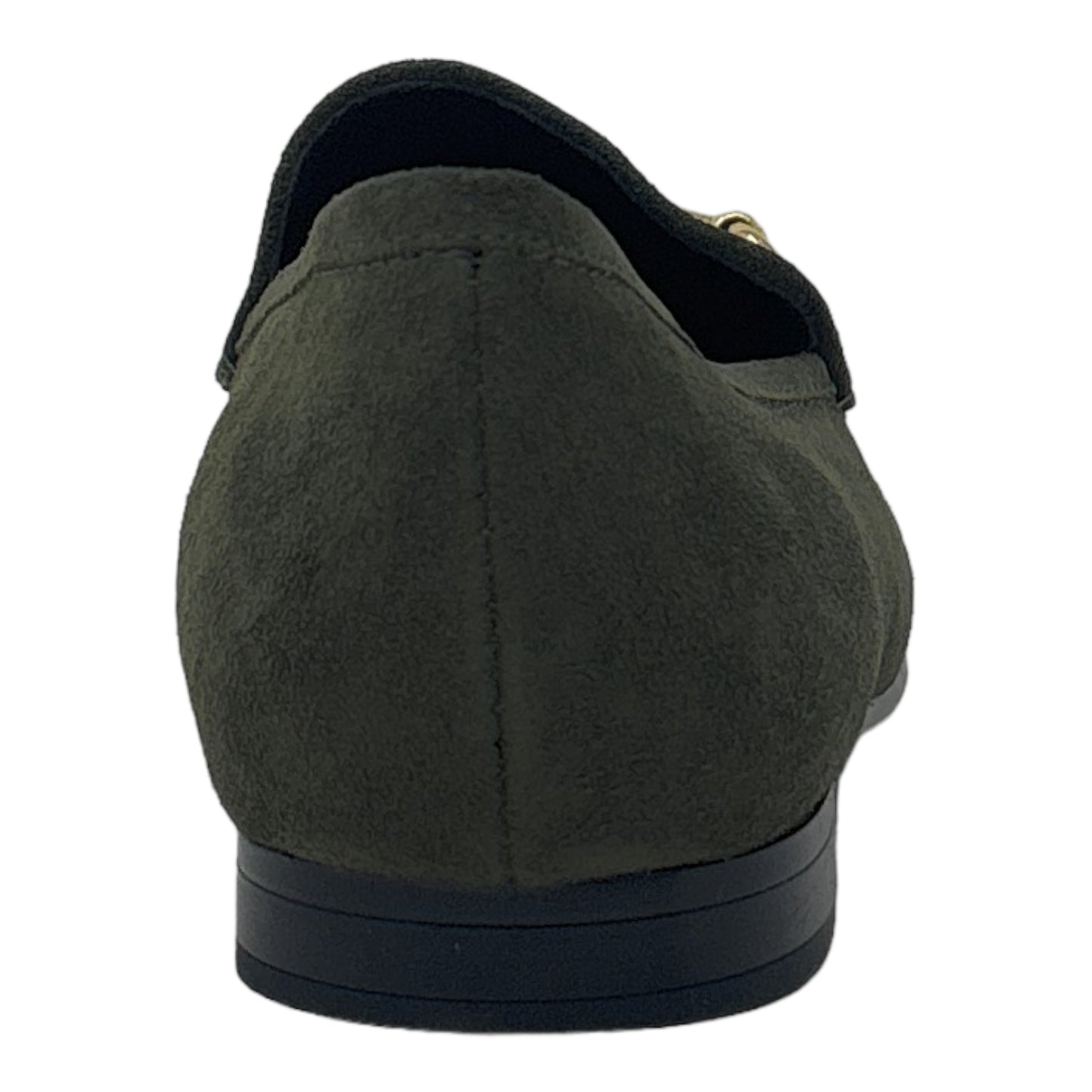 MENINA STEP | LOAF | OLIVE GREEN SUEDE