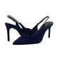 BUCKLES New York | KIERRA | NAVY SUEDE