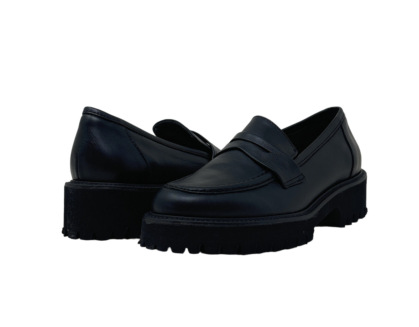 MENINA STEP | BALIN | BLACK LEATHER