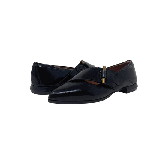 HOMERS | SUPREME | BLACK PATENT LEATHER