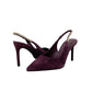 BUCKLES New York | KIERRA | BURGUNDY SUEDE