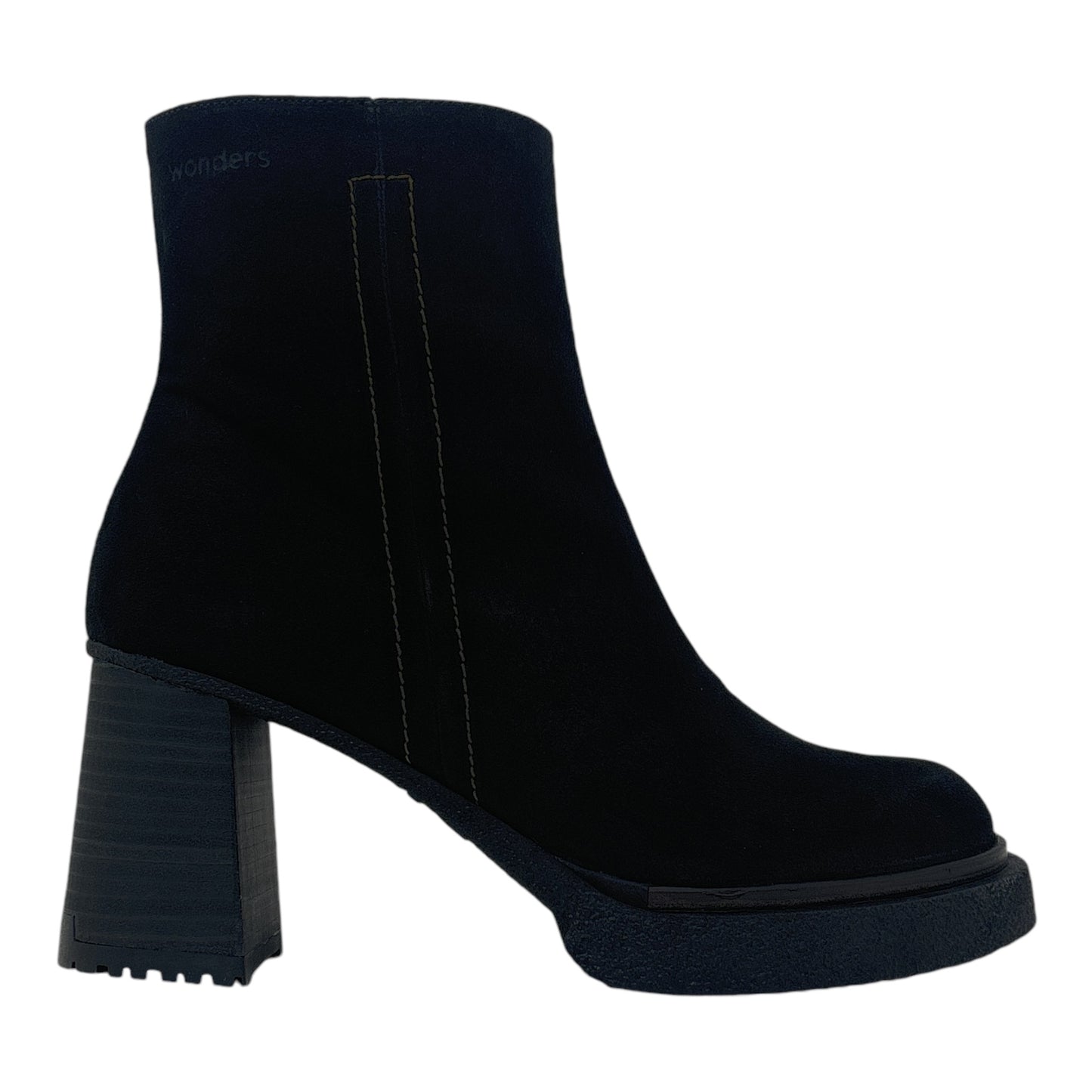 WONDERS | MEIRA | BLACK SUEDE