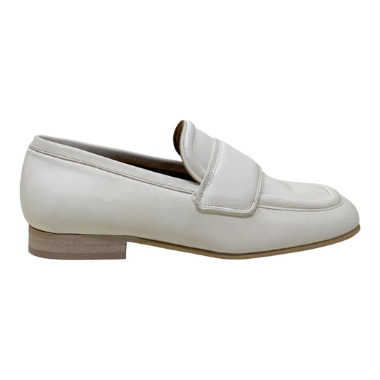 CARMENS | CLAM | WHITE LEATHER